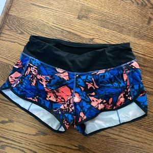 lululemon speed short size 4